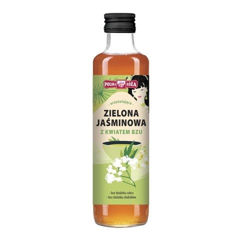 Herbata Zielona jaśminowa z kwiatem bzu 250ml