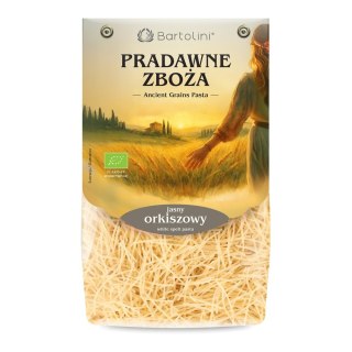 Bartolini Pradawne Zboża makaron orkiszowy jasny BIO - nitka 250g