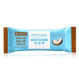 BeKeto Keto Baton o smaku Kokos w Czekoladzie 40g