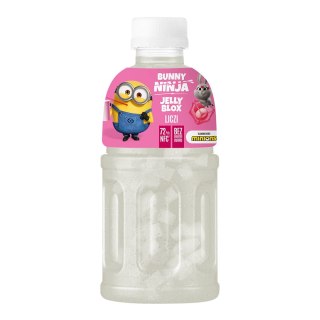Bunny Ninja Minions Jelly Blox Napój z sokiem z liczi NFC oraz galaretką kokosową 320 ml