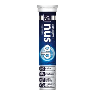 Dr Vita Do snu + waleriana 20 tabletek musujących