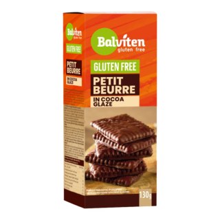 Herbatniki Petit Beurre w polewie kakaowej bezglutenowe 130 g
