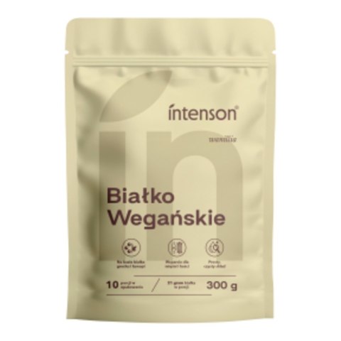 Intenson Wegańskie białko o smaku waniliowym 300g