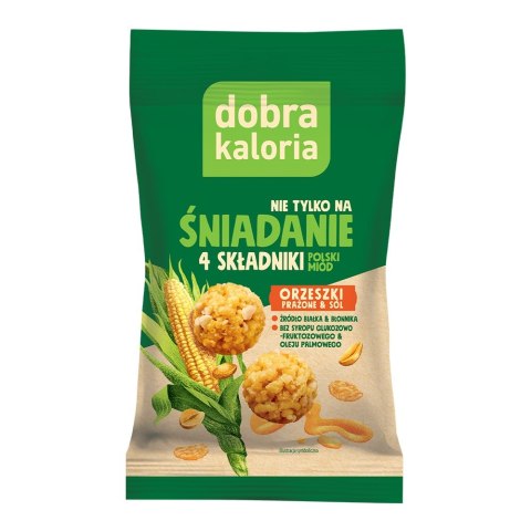 Kulki śniadaniowe Orzeszki Prażone&Sól bez laktozy 32 g