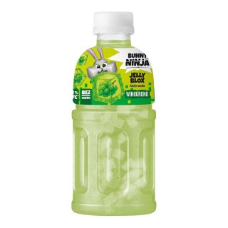 LUZ: Bunny Ninja Jelly Blox Napój z sokiem z winogron NFC oraz galaretką kokosową 320 ml