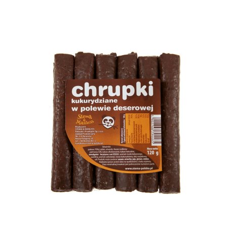 LUZ: Chrupki kukurydziane w polewie czekoladowo-deserowej 120 g