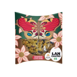 LUZ: Ciastko ŁAN żurawinowo-czekoladowe BIO 40 g motyl