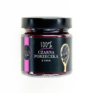 LUZ: Dżem z czarnej porzeczki z nasionami chia 200 g