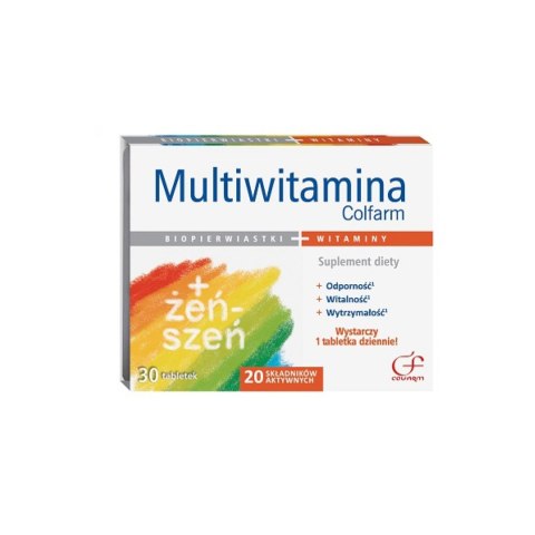 Multiwitamina na odporoność i witalność 30 tabletek