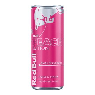 LUZ: Napój energetyczny Red Bull Peach Edition Biała Brzoskwinia puszka 250ml