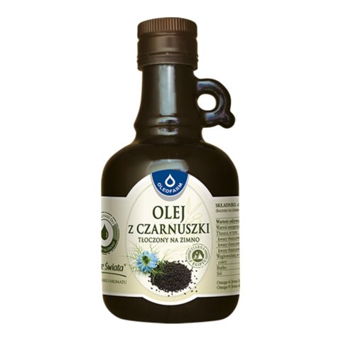 Olej z czarnuszki tłoczony na zimno 250 ml