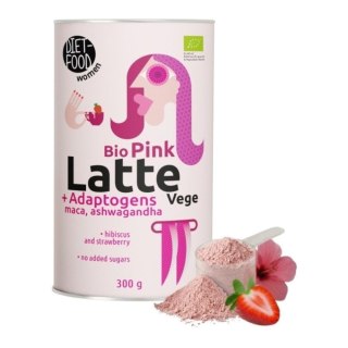 Pink Latte z adaptogenami VEGE BIO 300 g