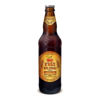 PolBioEco Kwas chlebowy wileński z sokiem wisniowym 500ml