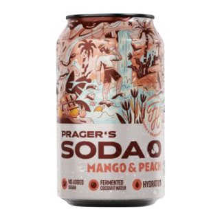 LUZ: Prager's soda mango & peach 330 ML
