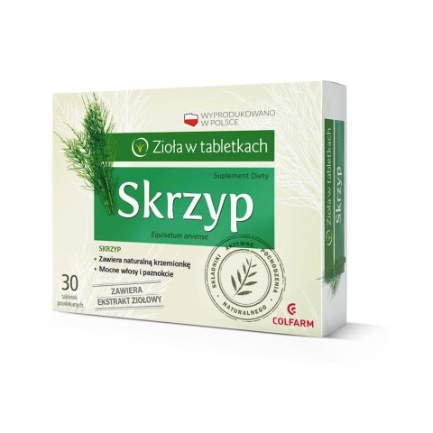 Skrzyp na włosy skórę i paznokcie 30 tabletek (2027.01.31)