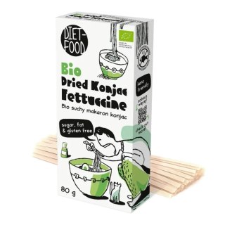 Suchy Makaron Shirataki Konjac Fettucine BIO 80 g