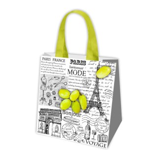 Torba PP wielokrotnego użytku GAZETA Z WINOGRONEM 34x34x22