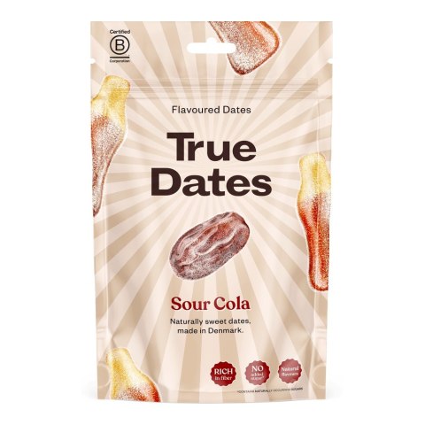 True Dates - daktyle o smaku kwaśnej coli bez dodatku cukru 100 g