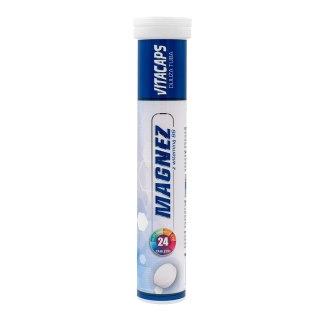 Vita Caps Magnez + Witamina B6 24 tabletki musujące