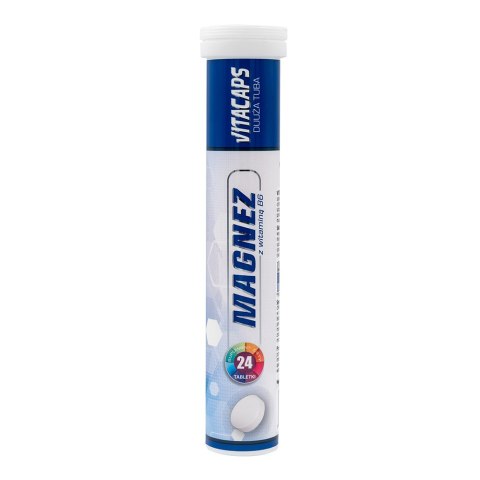 Vita Caps Magnez + Witamina B6 24 tabletki musujące