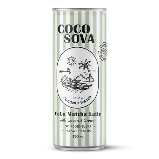 Woda kokosowa Matcha Latte 320 ML