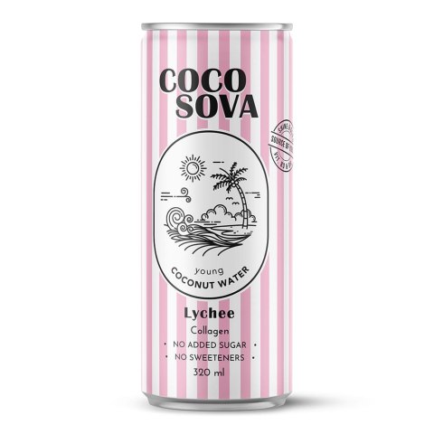 Woda kokosowa z lichee 320 ML