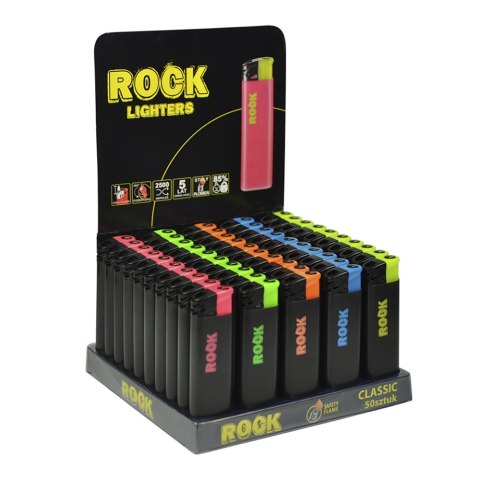 LUZ: Zapalniczka piezoelektryczna Rock Classic